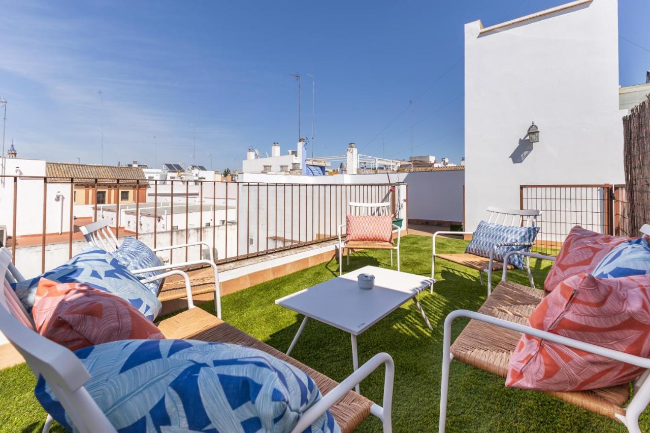 Tentudia Charming Apartments With Private Roof-Top Or Patio In San Bernardo By Ocityzen Севілья Екстер'єр фото